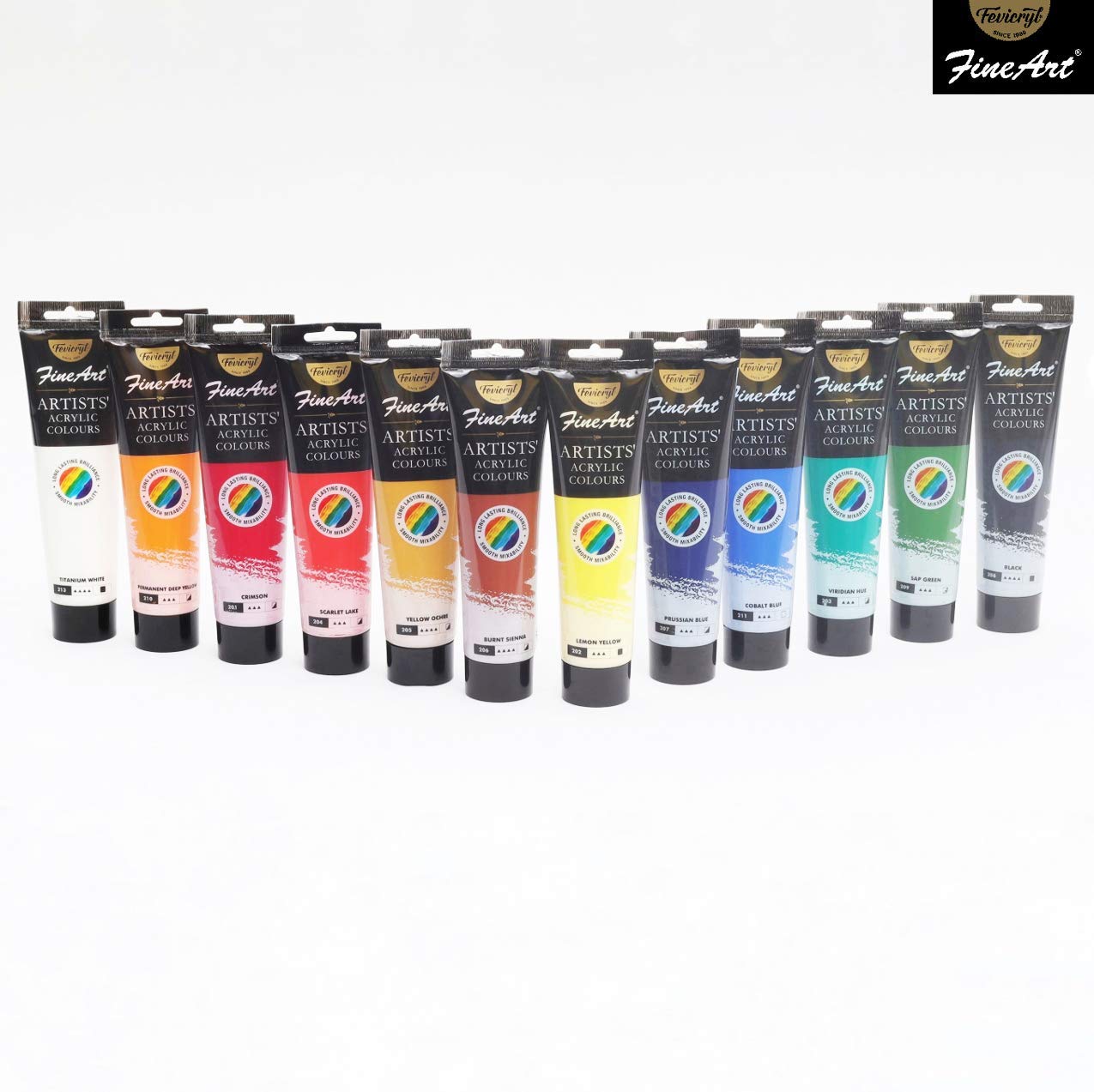 Pidilite Fevicryl Fine Art 100 ml Artists Water Based Acrylic Color Tu