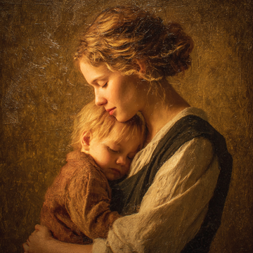 Mother and Child in Repose
