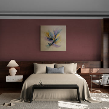 Abstract Floral Watercolor Art – Soft Pastel Modern Wall Decor