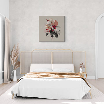 Dark Romance Floral Collage