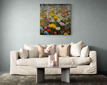 Vibrant Meadow in Full Bloom