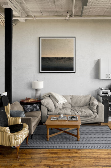 Modern Textured Abstract Wall Art – Large Minimalist Canvas Statement
