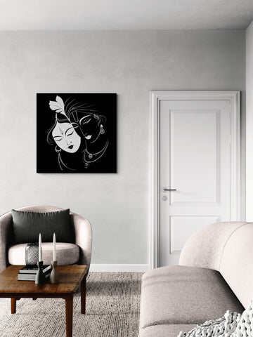 Night and Day Graphic Dualism | Modern Abstract Wall Art