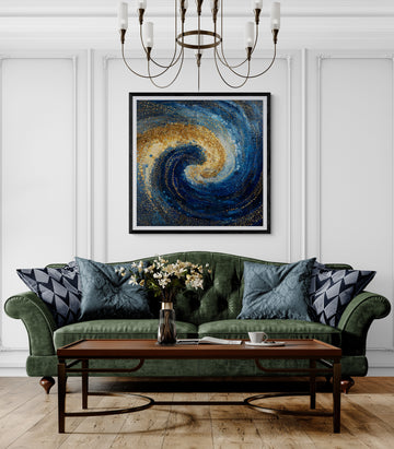 Starry Night Swirl