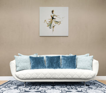 Ballerina in Motion (Impressionistic Sketch)