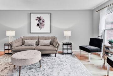 Graphic Lavender Silhouette