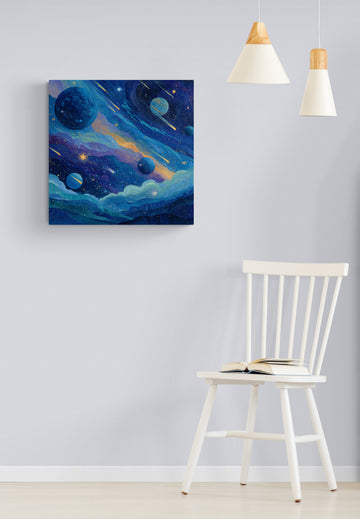 Celestial Rivers of Night