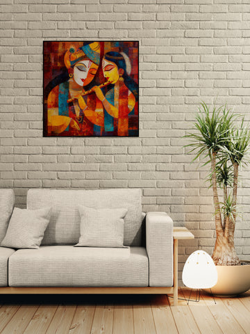 Flute of Duality: Abstract Radha-Krishna