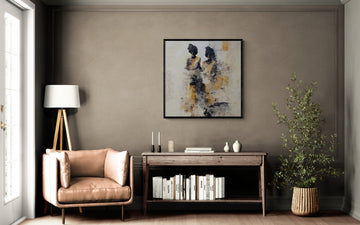 Textured Golden Figures