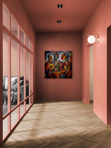 Cubist Musicians (The Trio)