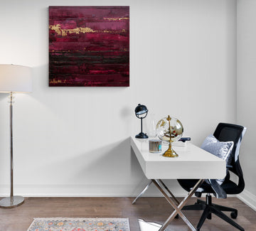 Textured Abstract Canvas Wall Art – Large Contemporary Statement Piece