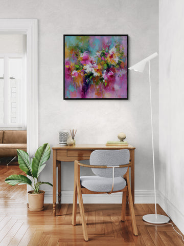 Soft Light Floral Texture