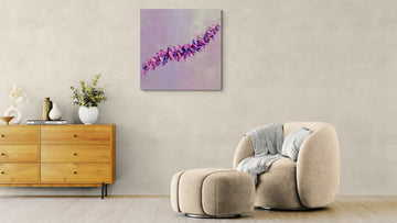 Impasto Butterfly Crescent