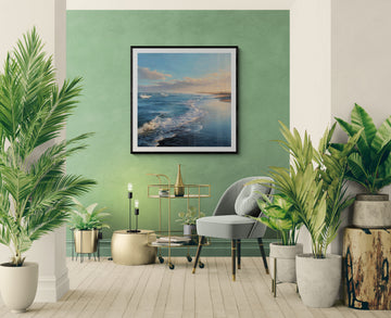 Coastal Wave Break at Dawn