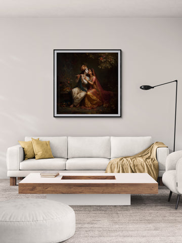 Serenade in the Grove: Baroque Radha and Krishna