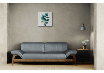 Teal Botanical Serenity