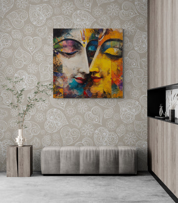 Divine Unity: Abstract Expression of Consciousness