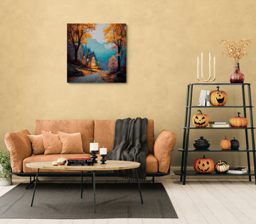 Autumn Haven in the Mountains