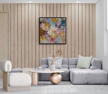 Impasto Floral Study in Pastels