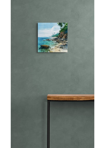 Tranquil Cove by the Emerald Sea