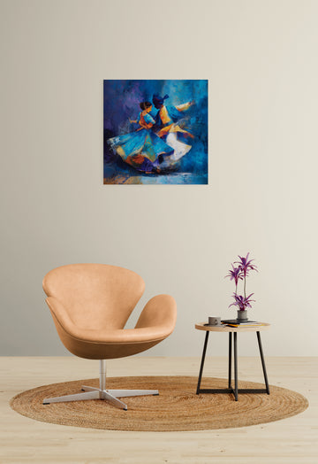 Whirlwind of Blue: Divine Dance