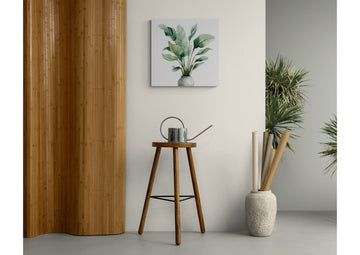 Botanical Calm in Soft Greens