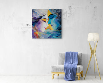 Abstract Devotional Portrait
