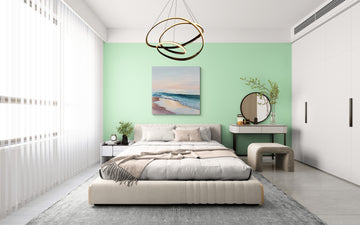 Soft Glow Beach: Sunset Wave