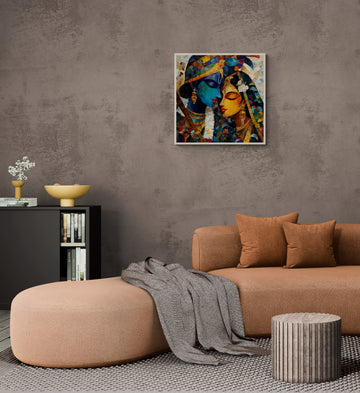 Fragmented Fusion: Mosaic of Divine Love
