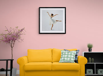 Ballerina in White (Arabesque)