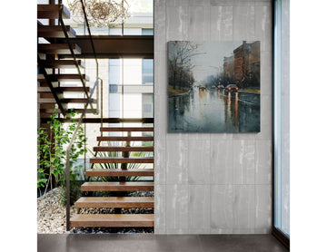 Rainlit Boulevard