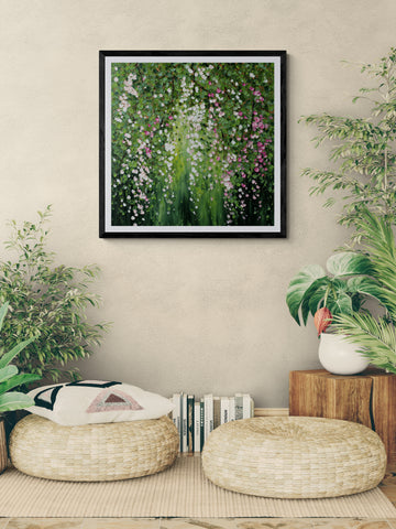 Impasto Spring Blossom Veil