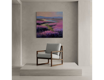 Blush Fields at Dusk