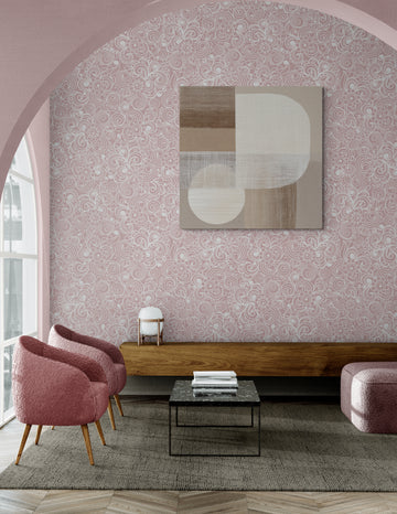 Neutral Geometric Abstract Wall Art in Earthy Tones