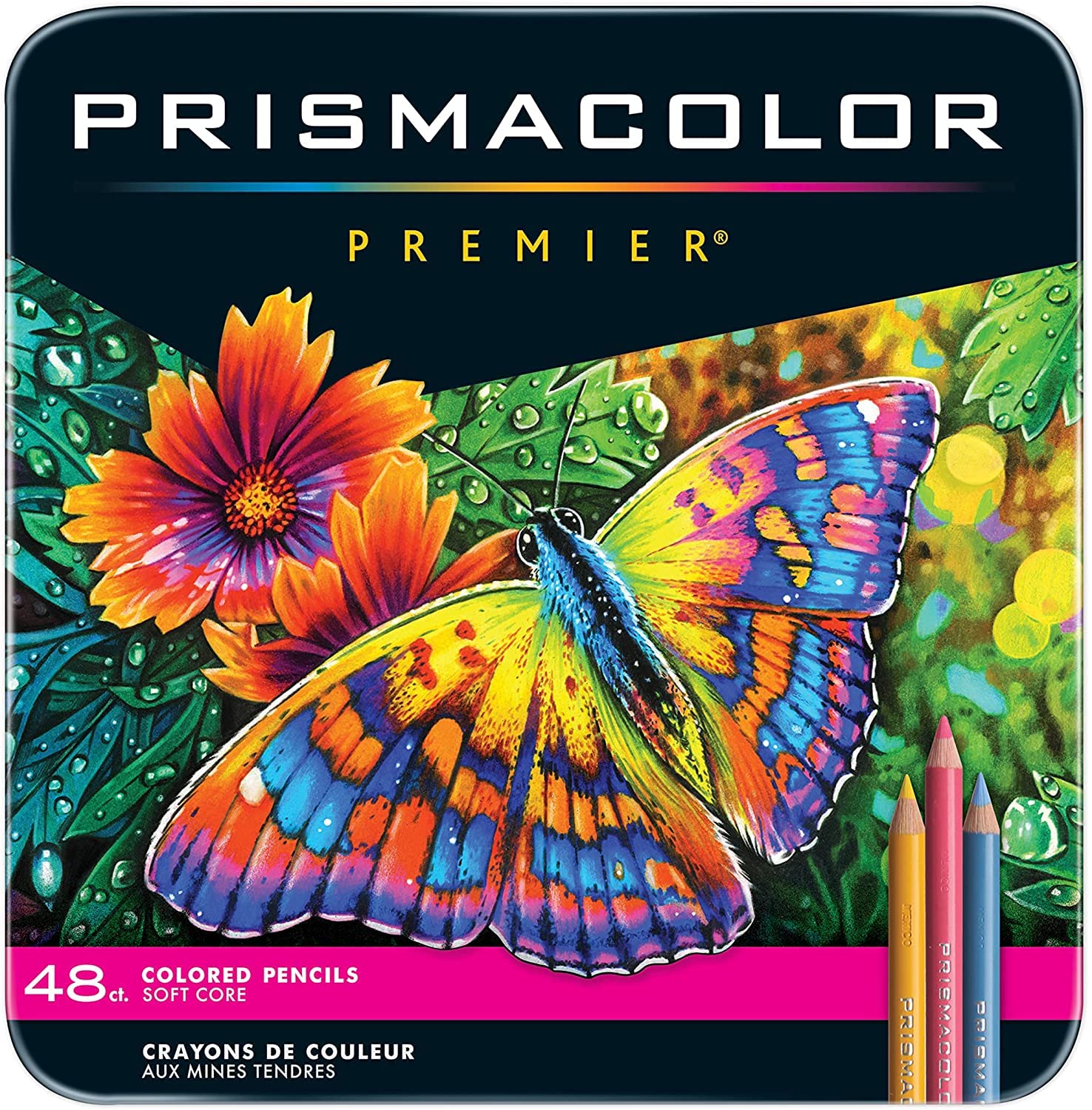 Prisma Color Premier Colored Pencils, Soft Core, 48 Count