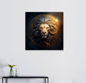 Bring Your Space to Life with Our Leo Zodiac Art Print - Perfect for Any Room and Wall Decor