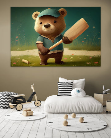 ''Adorable Cricket Art Print: Perfect for Playful Decor!"