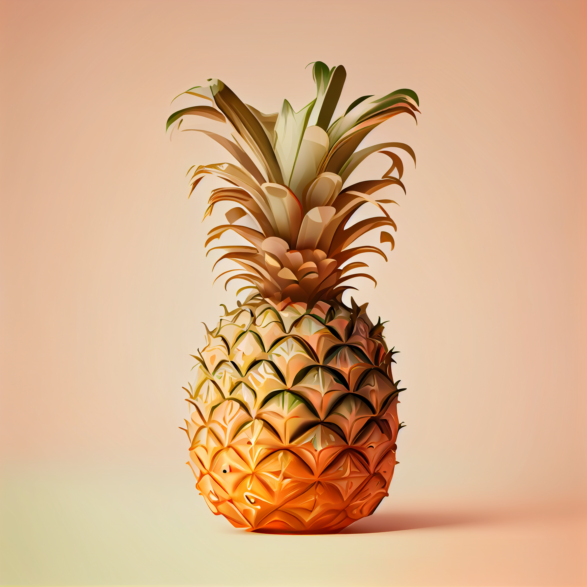 Pineapple Oil Color Print: A Natural and Tropical Addition to Your Home Decor