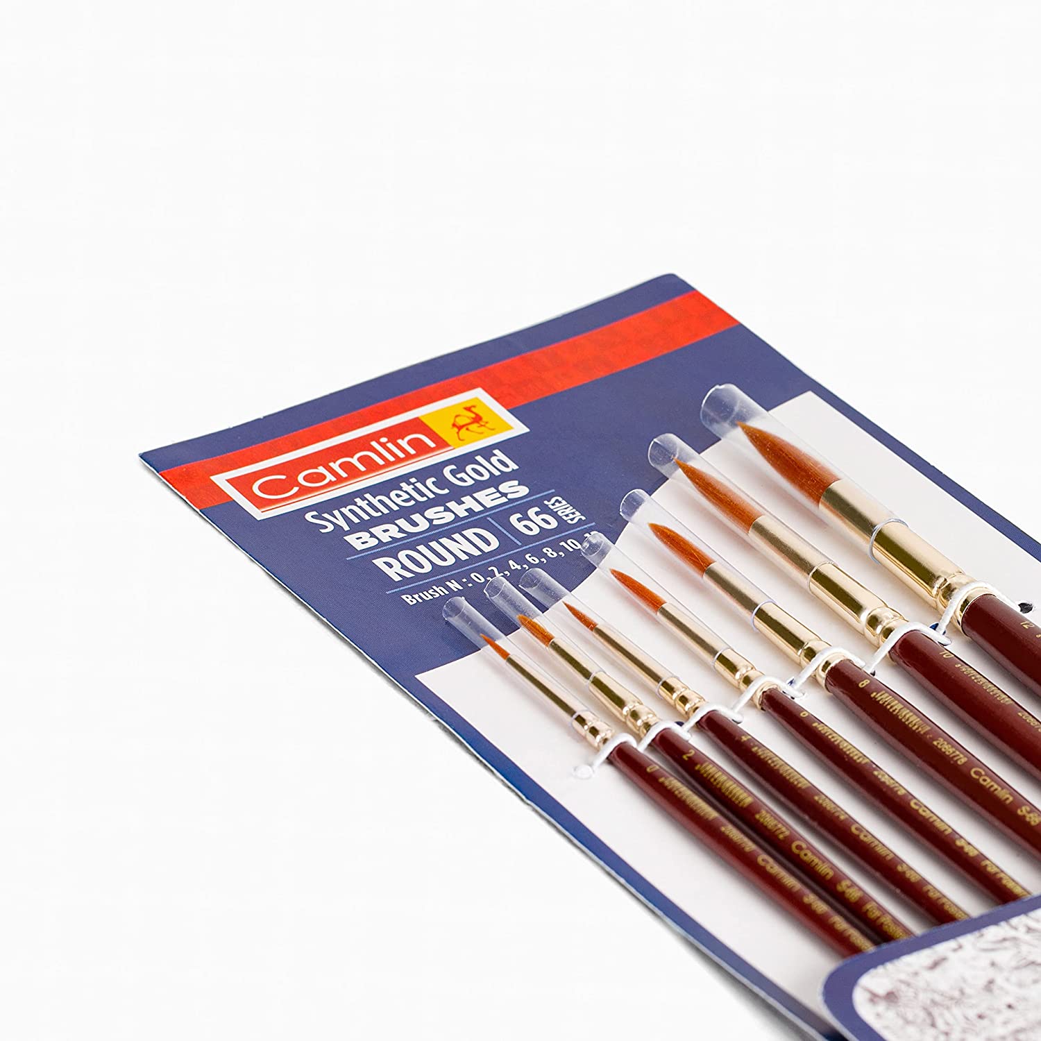 Camel Round Paint Brushes Pack SR-66