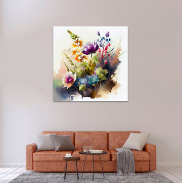 Bring Nature Indoors with our Stunning Wild Flowers Art Print - Perfect for Enhancing Your Home or Office Decor!