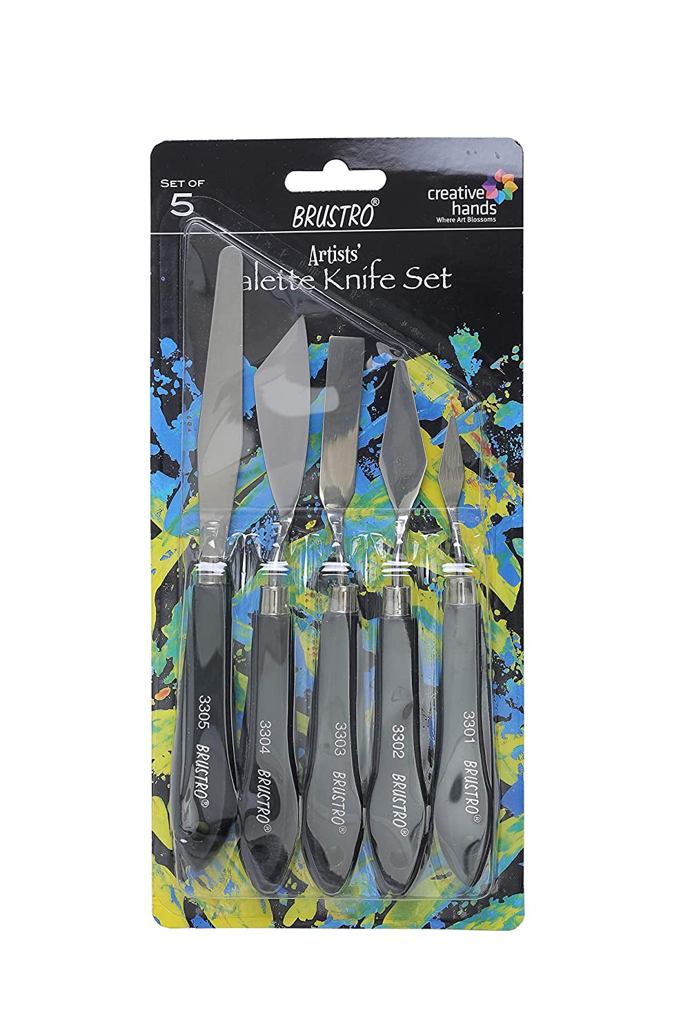 BRUSTRO Artists Palette Knives (Set of 5)