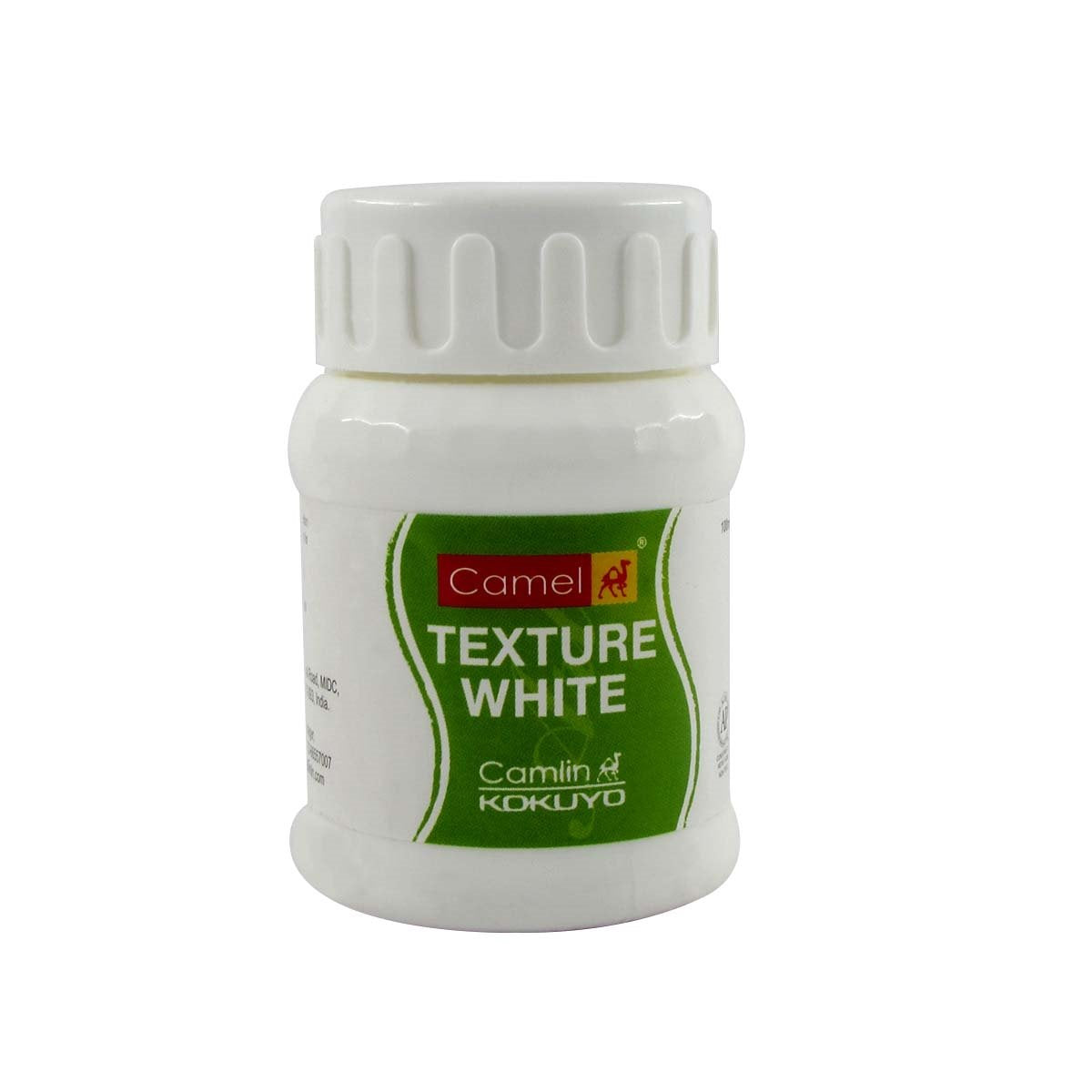 Camlin Texture White 100ML (Set of 2, White)